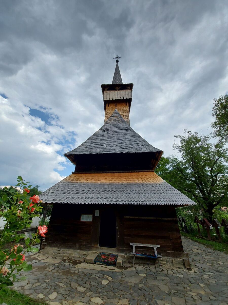 The wooden church "The birth of the Virgin Mary" from Ieud Deal