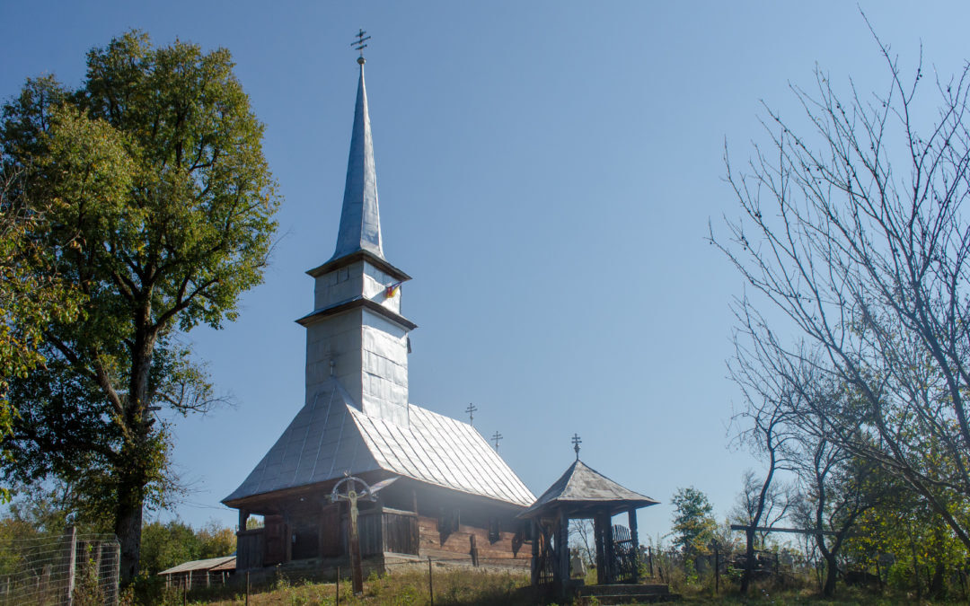 The wooden church "The Holy Archangels Michael and Gabriel" from Jugăstreni 