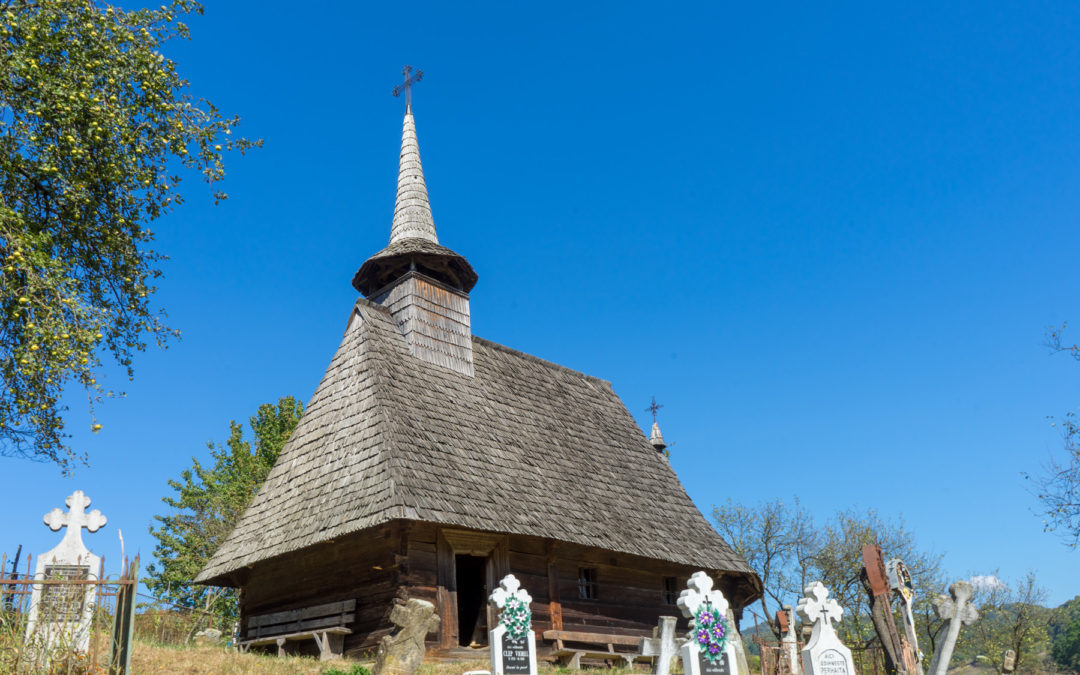 The wooden church "Saint Dumitru" from Larga 