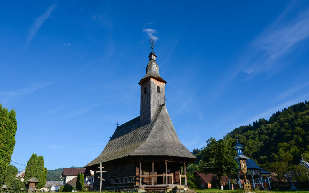 The wooden church "Ascension of the Lord" from Poienile de sub Munte